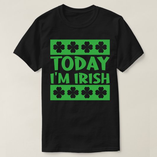 Vandaag Im Iers 2 T-shirt (Design voorkant)
