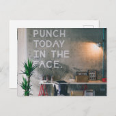 Vandaag in het Briefkaart van het gezicht (Neon) v (Voorkant / Achterkant)