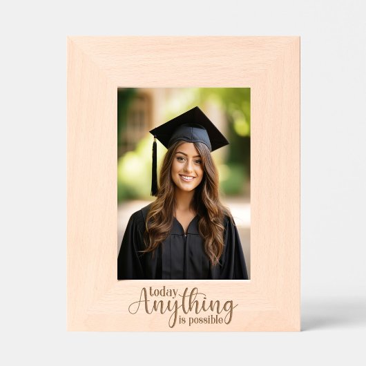 Vandaag is alles mogelijk gegraveerde lijstjes