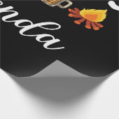 Vandaag is de agenda voor de koffiebestrijding in  cadeaupapier (Hoek)