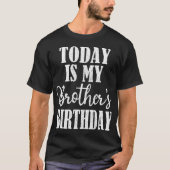 Vandaag is de Birthday Party of Birthday Squa van  T-shirt (Voorkant)