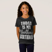 Vandaag is de Birthday Party of Birthday Squa van T-shirt (Voorkant volledig)
