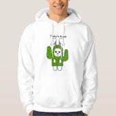Vandaag is de dag de dag: onbereikbaar hoodie (Voorkant)