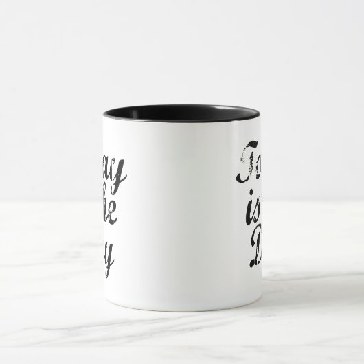 Vandaag is de dag de koffie-Mok Mok (Midden)