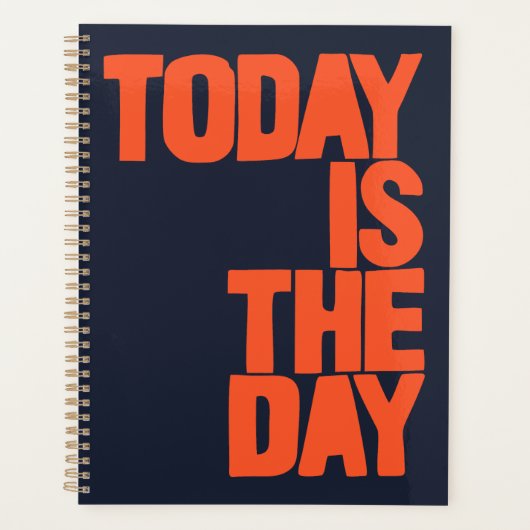 Vandaag is de dag planner (Voorkant)