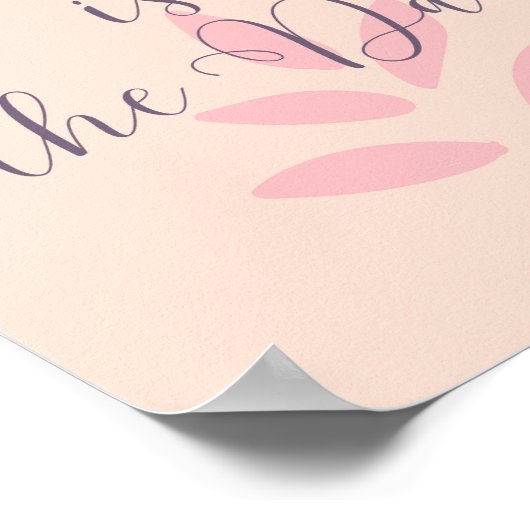 Vandaag is de dag poster (Hoek)