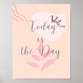 Vandaag is de dag poster