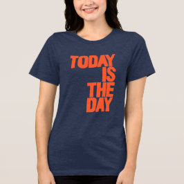 Vandaag is de dag Tri-Blend shirt