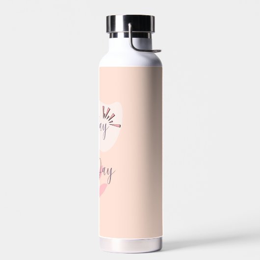 Vandaag is de dag waterfles (Links)