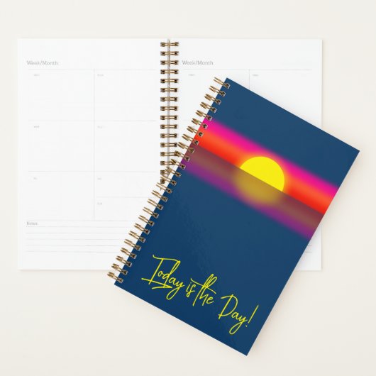Vandaag is de Dag Zonsopgang Affirmatie Planner (Display)