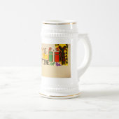 Vandaag is de meest geweldige tijd van het jaar bierpul (Voorkant rechts)