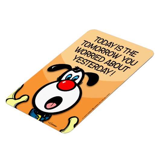 Vandaag is de morgen magneet (Linkerzijde)