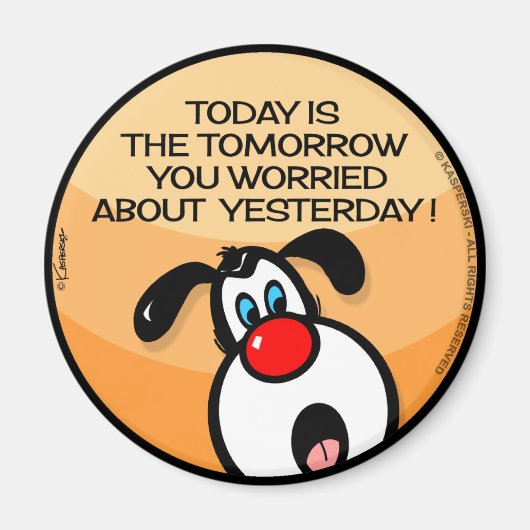 Vandaag is de morgen magneet (Voorkant)