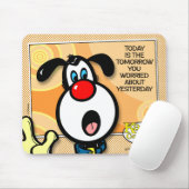 Vandaag is de morgen muismat (Met muis)