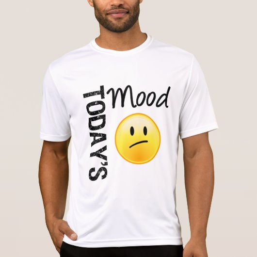 Vandaag is de moticon van de Mood uitgeschakeld T-shirt (Voorkant)