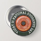 Vandaag is de nationale Button van de Doughnut Day (Voorkant /achterkant)