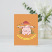 Vandaag is de perfecte dag om gelukkig Cute padden Briefkaart (Staand voorkant)