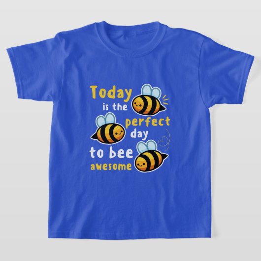 Vandaag is de perfecte dag om Geweldige te worden T-shirt (Laagn)