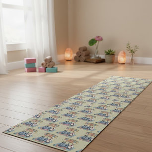 Vandaag is de yogahouding Neerwaartse Opossum Grap Yogamat