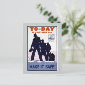 Vandaag is een andere Dag WPA Briefkaart (Staand voorkant)