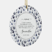 Vandaag is een Bride moeder van de Bride Foto Flor Keramisch Ornament (Rechts)