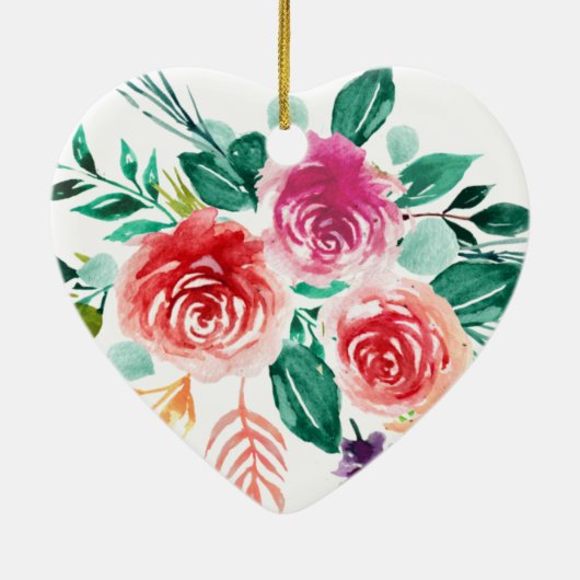 Vandaag is een bruidmoeder van het Bride Keepomwil Keramisch Ornament (Achterkant)