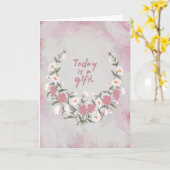 Vandaag is een cadeaukaart kaart (Gele Bloem)