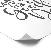 Vandaag is een Dag voor een Goede Dag Poster (Hoek)