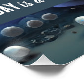 Vandaag is een goede dag frisse start Motivatie of Perfect Poster (Hoek)