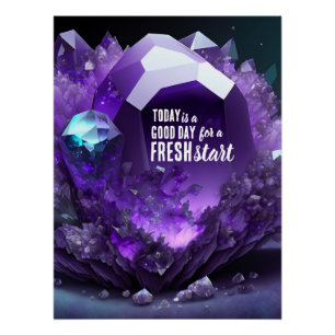 Vandaag is een goede dag frisse start Motivatie of Perfect Poster