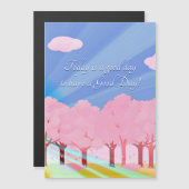 Vandaag is een goede dag Magnetische Kaart (Voorkant / Achterkant)