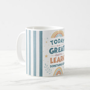 Vandaag Is een Goede Dag om Iets Niews te Leren Koffiemok