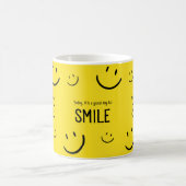 Vandaag is een goede dag om te glimlachen Inspirat Koffiemok (Center)