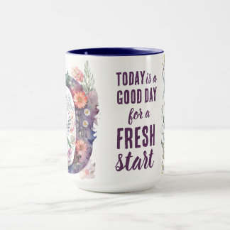 Vandaag is een Goede Dag Verse Start Motivatie Spr Mok