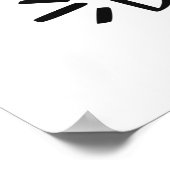 "Vandaag is een goede dag voor een goede dag" Post Poster (Hoek)