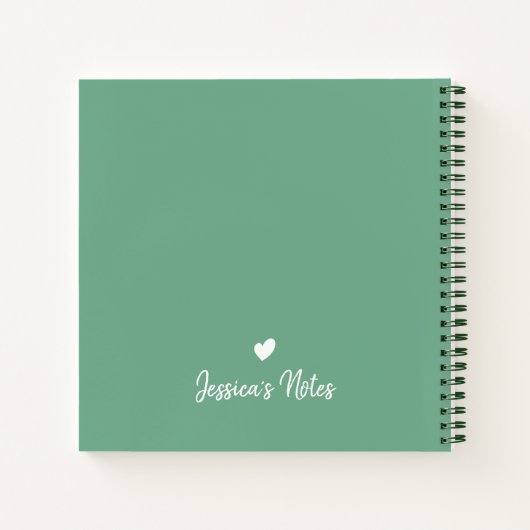 Vandaag is een Good Day Journal Notitieboek (Achterkant)