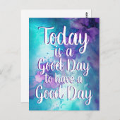 Vandaag is een Inspirerend prijsopgave voor een go Briefkaart (Voorkant / Achterkant)