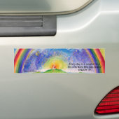 Vandaag is een magische dag! bumpersticker (Op auto)