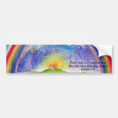 Vandaag is een magische dag! bumpersticker (Voorkant)