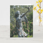 Vandaag is een nieuwe dag kaart (Gele Bloem)