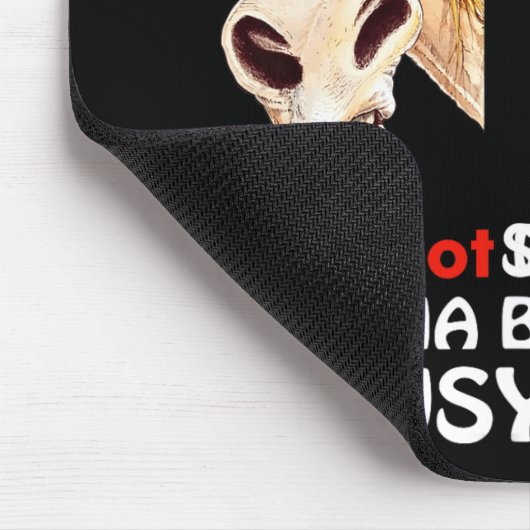 Vandaag is een slap idioot dag waar ik het zo druk muismat (Hoek)