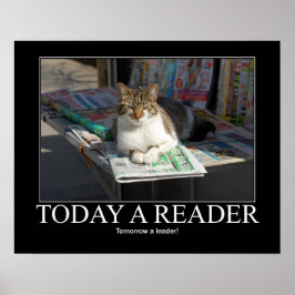 Vandaag is er een Kat-kunstwerk van de lezer Poster