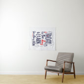 Vandaag is het de dag om iets nieuws te leren wandkleed (In Situ (horizontaal))