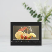 Vandaag is het een dag met een hoge waardering briefkaart (Staand voorkant)