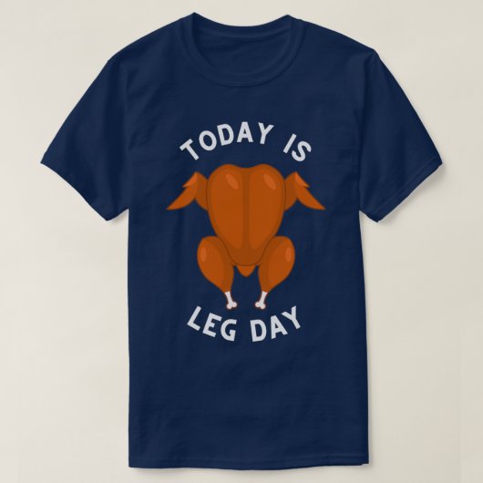 Vandaag is het een eend-dag voor de Thanksgiving v T-shirt (Design voorkant)