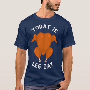 Vandaag is het een eend-dag voor de Thanksgiving v T-shirt