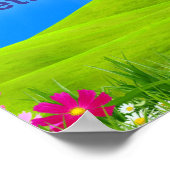 Vandaag is het een geweldige dag om iets nieuws te poster (Hoek)