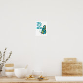 Vandaag is het een Goede Dag Aanmoedigend Citaat B Poster (Keuken)