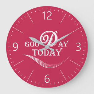 Vandaag is het een goede dag grote klok