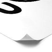 Vandaag is het een goede dag om te glimlachen. poster (Hoek)